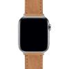 imageBARTON WATCH BANDS  Top Grain Leather Watch Bands Compatible with Apple Watch Models  1 2 3 4 5 6 7 8 9 10 SE Ultra amp Ultra 2Gingerbread Brown Leather  Stitching