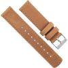 imageBARTON WATCH BANDS  Top Grain Leather Watch Bands Compatible with Apple Watch Models  1 2 3 4 5 6 7 8 9 10 SE Ultra amp Ultra 2Gingerbread Leather  Gingerbread Stitching