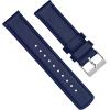 imageBARTON WATCH BANDS  Top Grain Leather Watch Bands Compatible with Apple Watch Models  1 2 3 4 5 6 7 8 9 10 SE Ultra amp Ultra 2Navy Blue Leather  Navy Blue Stitching