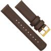 imageBARTON WATCH BANDS  Top Grain Leather Watch Bands Compatible with Apple Watch Models  1 2 3 4 5 6 7 8 9 10 SE Ultra amp Ultra 2Saddle Leather  Saddle Stitching Gold Buckle
