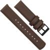 imageBARTON WATCH BANDS  Top Grain Leather Watch Bands Compatible with Apple Watch Models  1 2 3 4 5 6 7 8 9 10 SE Ultra amp Ultra 2Saddle Leather  Saddle Stitching Black Buckle