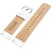 imageBARTON WATCH BANDS  Top Grain Leather Watch Bands Compatible with Apple Watch Models  1 2 3 4 5 6 7 8 9 10 SE Ultra amp Ultra 2White Leather  Stitching