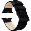 Black Leather / Blue Stitching (Black Hardware)