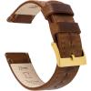 Caramel Tan Leather & Stitching (Gold Buckle)