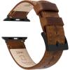Caramel Tan Leather & Stitching (Black Hardware)