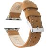 Gingerbread Brown Leather / White Stitching