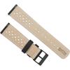 imageBarton Racing amp Rally Horween Leather Straps with Integrated Quick Release Spring Bars  Watch BandsBlack Racing Style  Black Buckle