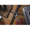 imageBarton Racing amp Rally Horween Leather Straps with Integrated Quick Release Spring Bars  Watch BandsBlack Rally Style  Black Buckle