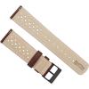 imageBarton Racing amp Rally Horween Leather Straps with Integrated Quick Release Spring Bars  Watch BandsChocolate Racing Style  Black Buckle
