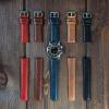 imageBarton Racing amp Rally Horween Leather Straps with Integrated Quick Release Spring Bars  Watch BandsCrimson Red Racing Style