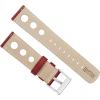imageBarton Racing amp Rally Horween Leather Straps with Integrated Quick Release Spring Bars  Watch BandsCrimson Red Rally Style