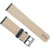 imageBarton Racing amp Rally Horween Leather Straps with Integrated Quick Release Spring Bars  Watch BandsNavy Blue Racing Style  Gunmetal Buckle