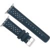 imageBarton Racing amp Rally Horween Leather Straps with Integrated Quick Release Spring Bars  Watch BandsNavy Blue Racing Style