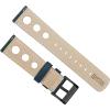 imageBarton Racing amp Rally Horween Leather Straps with Integrated Quick Release Spring Bars  Watch BandsNavy Blue Rally Style  Black Buckle