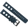 imageBarton Racing amp Rally Horween Leather Straps with Integrated Quick Release Spring Bars  Watch BandsNavy Blue Rally Style  Black Buckle