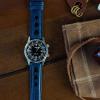 imageBarton Racing amp Rally Horween Leather Straps with Integrated Quick Release Spring Bars  Watch BandsNavy Blue Rally Style