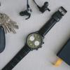 imageBARTON TropicalStyle 20 Watch Bands  Quick Release Watch StrapsBlack  Black PVD Buckle