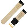 imageBARTON TropicalStyle 20 Watch Bands  Quick Release Watch StrapsBlack  Gold Buckle