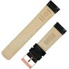 imageBARTON TropicalStyle 20 Watch Bands  Quick Release Watch StrapsBlack  Rose Gold Buckle