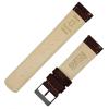 imageBARTON TropicalStyle 20 Watch Bands  Quick Release Watch StrapsCoffee Brown  Gunmetal Grey Buckle