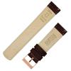 imageBARTON TropicalStyle 20 Watch Bands  Quick Release Watch StrapsCoffee Brown  Rose Gold Buckle