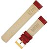 imageBARTON TropicalStyle 20 Watch Bands  Quick Release Watch StrapsCrimson Red  Gold Buckle