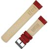 imageBARTON TropicalStyle 20 Watch Bands  Quick Release Watch StrapsCrimson Red  Gunmetal Grey Buckle