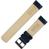 imageBARTON TropicalStyle 20 Watch Bands  Quick Release Watch StrapsNavy Blue  Black PVD Buckle