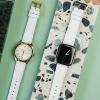 imageBARTON TropicalStyle 20 Watch Bands  Quick Release Watch StrapsWhite  Stainless Steel