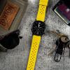 imageBARTON TropicalStyle 20 Watch Bands  Quick Release Watch StrapsYellow