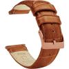 Toffee Brown & Rose Gold Buckle