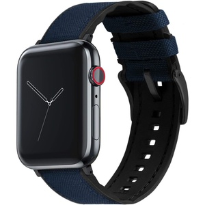 image:imageBARTON WATCH BANDS  Cordura Fabric amp Silicone Hybrid Watch Bands Compatible with Apple Watch Models  1 2 3 4 5 6 7 8 9 10 SE Ultra amp Ultra 2