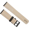 image:image21mm Black  Barton Racing Horween Leather Black Buckle Watch Bands  Quick Release  Choose Strap Color amp Width