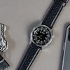 image:image21mm Black  Barton Racing Horween Leather Black Buckle Watch Bands  Quick Release  Choose Strap Color amp Width