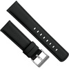 image:imageBARTON WaterResistant Leather Watch Bands  Quick ReleaseBlack