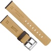 image:imageBARTON WaterResistant Leather Watch Bands  Quick ReleaseDark Brown