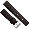image:imageBARTON WaterResistant Leather Watch Bands  Quick ReleaseDark Brown