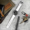 image:imageBARTON WaterResistant Leather Watch Bands  Quick ReleaseWhite