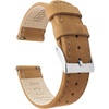 image:imageBARTON WATCH BANDS Quick Release Top Grain Leather Watch Band Strap Gingerbread LeatherGingerbread Stitching 22mm