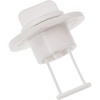 image:imageBarton Marine Drain Plug and Socket  White 15mm 1932 Bore