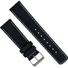 image:imageBARTON Suede Leather Watch Bands  Quick Release Watch StrapsBlack