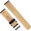 image:imageBARTON Suede Leather Watch Bands  Quick Release Watch StrapsBlack