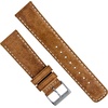 image:imageBARTON Suede Leather Watch Bands  Quick Release Watch StrapsCognac Brown