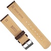 image:imageBARTON Suede Leather Watch Bands  Quick Release Watch StrapsRoot Brown