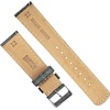 image:imageBARTON Suede Leather Watch Bands  Quick Release Watch StrapsSlate Grey
