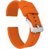 image:imageBARTON Elite FKM Rubber Watch Bands  Quick Release  Choose Strap Color amp Buckle Color  20mm or 22mm Watch StrapsPumpkin Orange
