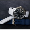 image:imageBARTON Elite FKM Rubber Watch Bands  Quick Release  Choose Strap Color amp Buckle Color  20mm or 22mm Watch StrapsWhite